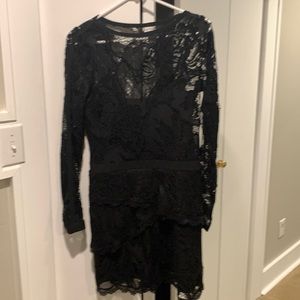 Lace cocktail dress size 8